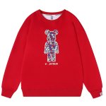 画像1: Unisex space bearbrick print sweatshirt　ユニセックス男女兼用宇宙ベアブリックプリントスウェットトレーナー (1)