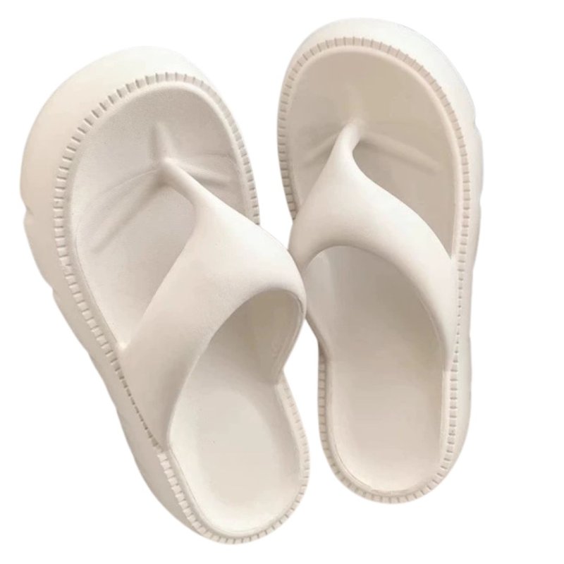 画像4: Thick-soled thong sandals　  プラットフォーム厚底トングサンダル ビーチサンダル (4)