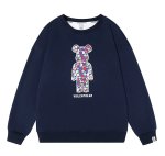 画像2: Unisex space bearbrick print sweatshirt　ユニセックス男女兼用宇宙ベアブリックプリントスウェットトレーナー (2)