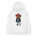 画像2: go on an errand Bear round neck hoodie sweat pullover   ユニセックス 男女兼用お使いベア熊フーディ スウェット パーカー (2)