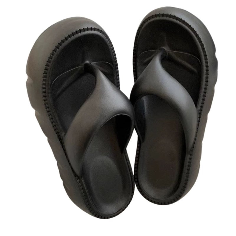 画像6: Thick-soled thong sandals　  プラットフォーム厚底トングサンダル ビーチサンダル (6)