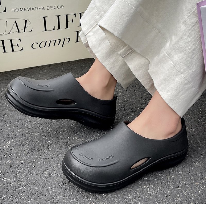 画像6: Unisex Thick-soled lightweight Pao Toe Hole Shoes  Beach sandals  ユニセックス男女兼用 厚底軽量パオトウホールシューズ (6)