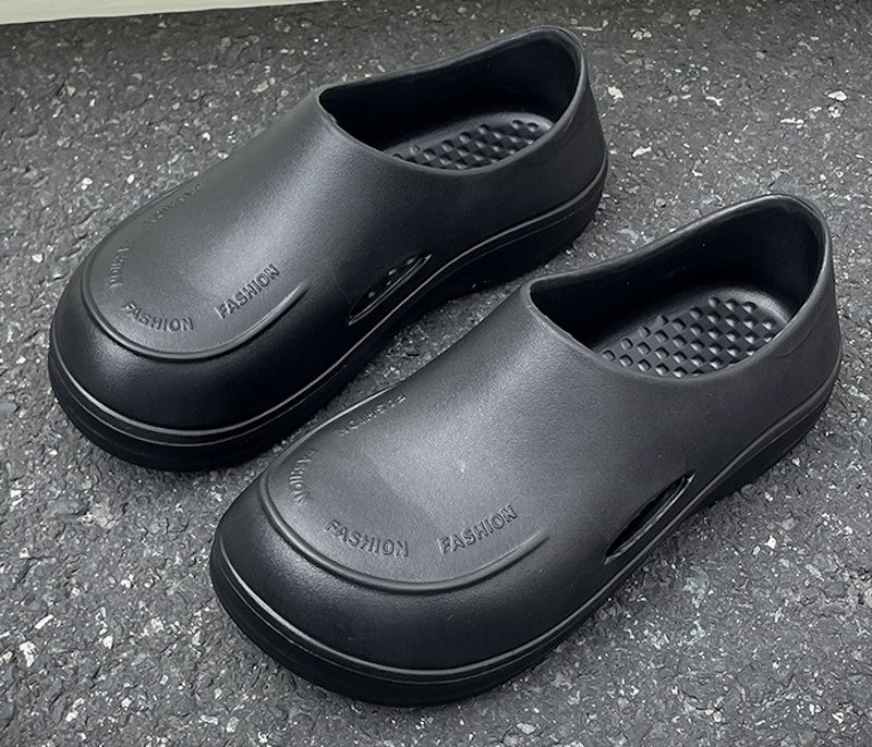 画像7: Unisex Thick-soled lightweight Pao Toe Hole Shoes  Beach sandals  ユニセックス男女兼用 厚底軽量パオトウホールシューズ (7)