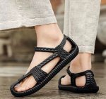 画像10: Unisex EVA outdoor braided flat sandals Beach sandals  ユニセックス男女兼用 EVAアウトドア編み込み模様フラットサンダル (10)