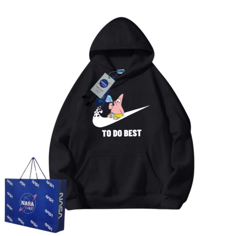 画像2: Nasa x TO DO BEST SpongeBob Patrick Star Family Hoodie 男女＆キッズ ユニセックス 子供 ナサ × スポンジボブ パトリックスター ペイント スウェット パーカー (2)