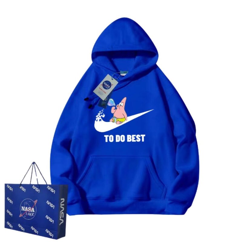 画像3: Nasa x TO DO BEST SpongeBob Patrick Star Family Hoodie 男女＆キッズ ユニセックス 子供 ナサ × スポンジボブ パトリックスター ペイント スウェット パーカー (3)