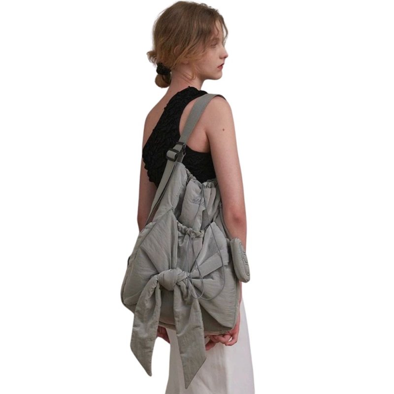 画像2: RUBAN Bow 2way Bag リボンバッグ パック リュックサック ショルダーバッグ (2)