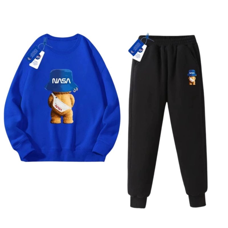 画像3: Unisex NASA  x Bear Sweat Setup  男女兼用ユニセックス NASA ナサ×ベア スウェットセットアップ トレーナー＆パンツセット (3)