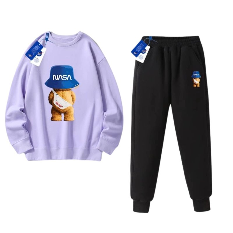 画像6: Unisex NASA  x Bear Sweat Setup  男女兼用ユニセックス NASA ナサ×ベア スウェットセットアップ トレーナー＆パンツセット (6)