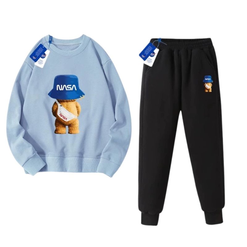 画像4: Unisex NASA  x Bear Sweat Setup  男女兼用ユニセックス NASA ナサ×ベア スウェットセットアップ トレーナー＆パンツセット (4)