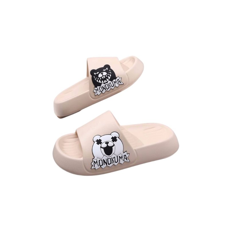画像2: Unisex kaws bear Soft Sole Sandal Slippers  Beach sandals  ユニセックス男女兼用 カウズベアフリップフロップ  シャワー ビーチ サンダル (2)