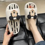 画像8: Mickey and Minnie flip flops soft bottom sandals slippers Beach sandals  ユニセックス男女兼用 ミッキー＆ミニーフリップフロップ  シャワー ビーチ サンダル (8)