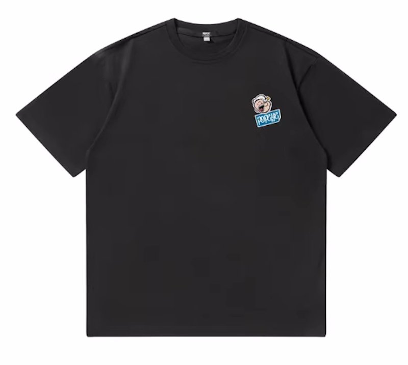 画像8: POPEYE Graffiti Paint short sleeve T-shirt 　 ユニセックス男女兼用プリント  半袖Tシャツ プルオーバー (8)