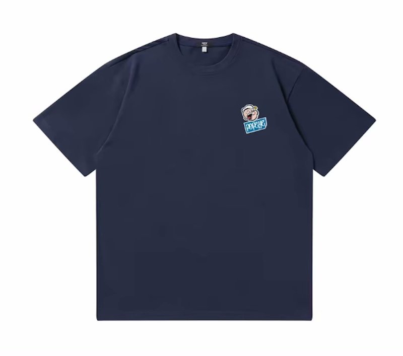 画像10: POPEYE Graffiti Paint short sleeve T-shirt 　 ユニセックス男女兼用プリント  半袖Tシャツ プルオーバー (10)