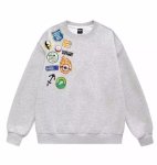 画像1: Emblem Popeye print  sweat pullover   ユニセックス 男女兼用エンブレムポパイプリント スウェット トレーナー (1)