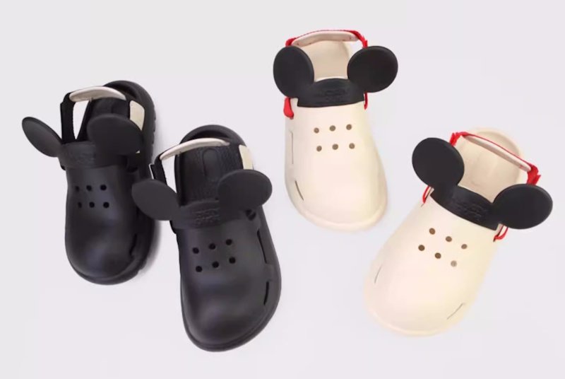 画像9: Mickey Mouse Back Belt Clog Sandals flip flops soft bottom  slippers Beach sandals  ユニセックス男女兼用 ミッキーマウスバックベルトフリップフロップ  シャワー ビーチ サンダル (9)