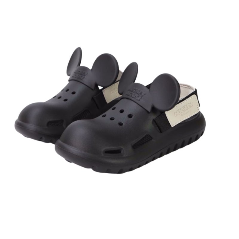 画像2: Mickey Mouse Back Belt Clog Sandals flip flops soft bottom  slippers Beach sandals  ユニセックス男女兼用 ミッキーマウスバックベルトフリップフロップ  シャワー ビーチ サンダル (2)