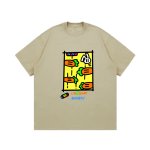 画像8: unisex unisex box carrot graphic paint Short Sleeve T-Shirt 　ボックスキャロットグラフィックペイントラウンドネック Tシャツ ユニセックス 男女兼用 (8)