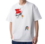 画像2: Tom and Jerry Round Neck T-Shirt　トムとジェリートム＆ジェリ― ラウンドネック Tシャツ ユニセックス 男女兼用 (2)