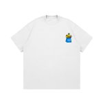画像3: unisex shopping day graphic paintShort Sleeve T-Shirt 　shopping day レターロゴ＆グラフィックペイントラウンドネック Tシャツ ユニセックス 男女兼用 (3)