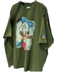 画像2: unisex Vintage Style Donald Duck Short Sleeve T-Shirt　ヴィンテージスタイルドナルドダックプリントラウンドネック Tシャツ ユニセックス 男女兼用 (2)