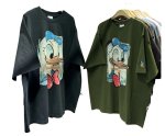 画像7: unisex Vintage Style Donald Duck Short Sleeve T-Shirt　ヴィンテージスタイルドナルドダックプリントラウンドネック Tシャツ ユニセックス 男女兼用 (7)