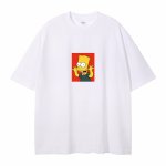画像1: unisex box bart simpson print  Short Sleeve T-Shirt 　ボックスバートシンプソンプリントラウンドネック Tシャツ ユニセックス 男女兼用 (1)