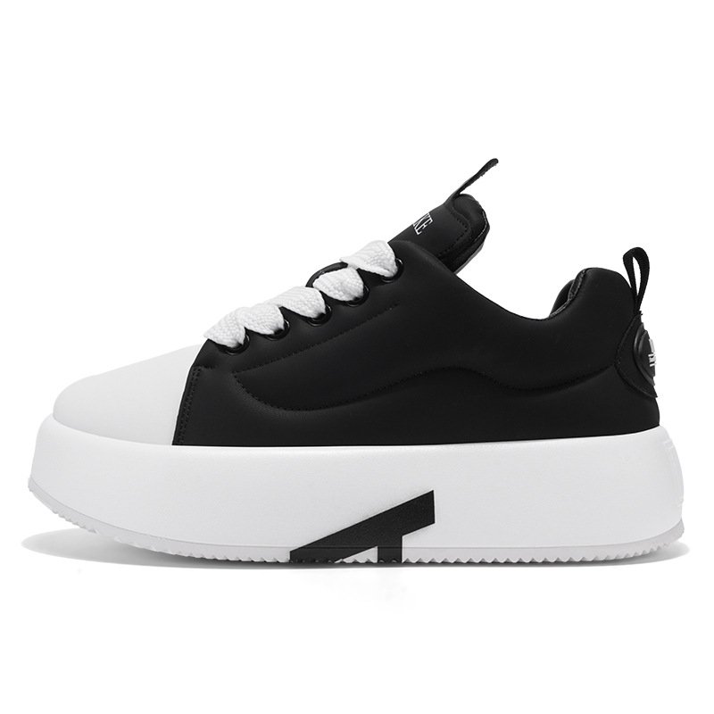 画像7: Unisex  Round toe lace-up platform dad sneakers shoes ユニセックス 男女兼用ラウンドトゥレースアップ厚底ダッドスニーカー　シューズ (7)