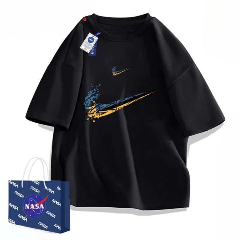 画像2: Unisex Double Swoosh logo Tshirts ユニセックス 男女兼用  ダブル スウッシュ ロゴ 長袖 トレーナー (2)