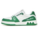 画像1: Unisex Violence Bear Point Leather Lace-up Sneakers shoes  ユニセックス 男女兼用バイオレンスベアポイントレザーレースアップスニーカー (1)