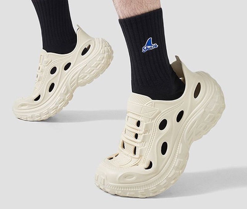 画像6: Unisex Hole shoes with EVA thick sole and anti-slip sneakers shoes ユニセックス 男女兼用EVA厚底滑り止め付きホールシューズ (6)