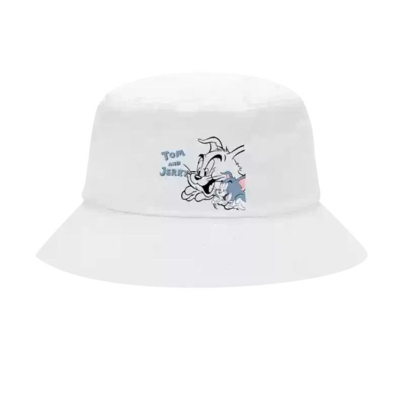 画像6: Tom and Jerry Bucket hat cap ユニセックス男女兼用 トム＆ジェリートムとジェリー  バケットハット キャップ 帽子 (6)