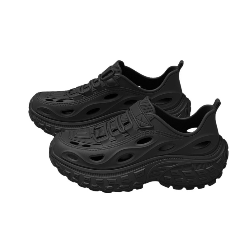 画像4: Unisex Hole shoes with EVA thick sole and anti-slip sneakers shoes ユニセックス 男女兼用EVA厚底滑り止め付きホールシューズ (4)