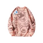画像17: Nasa x Bear x Brick Bear kaws Sweatshirt 　ユニセックス 男女兼用ナサ×ベア×ブリックベアカウズスウェットシャツ トレーナー (17)