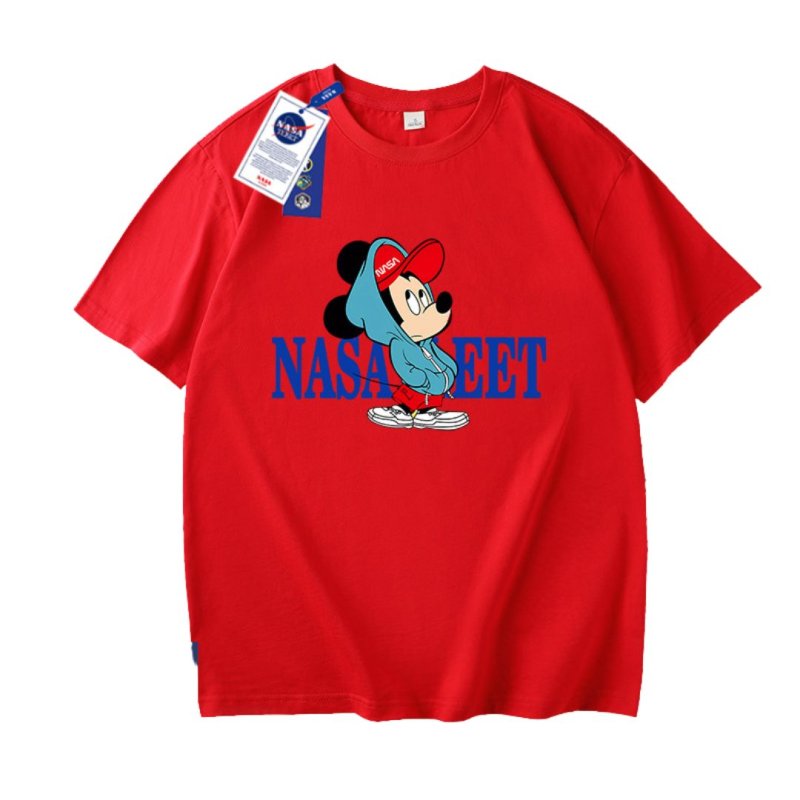 画像3: NASA EET x Mickey Mouse  Print T-shirt ユニセックス男女兼用 ナサ ミッキーマウス プリント半袖 Tシャツ (3)