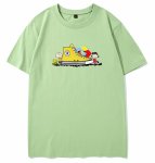 画像8: unisex Charlie Brown & Lucy & Sneakers Short Sleeve T-Shirt　チャーリーブラウン＆ルーシー＆スニーカープリントラウンドネック Tシャツ ユニセックス 男女兼用 (8)