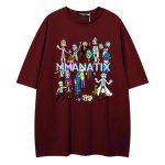 画像7: unisex rick and morty cast Short Sleeve T-Shirt　リックアンドモーティキャストプリントラウンドネック Tシャツ ユニセックス 男女兼用 (7)