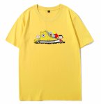 画像5: unisex Charlie Brown & Lucy & Sneakers Short Sleeve T-Shirt　チャーリーブラウン＆ルーシー＆スニーカープリントラウンドネック Tシャツ ユニセックス 男女兼用 (5)