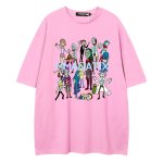 画像5: unisex rick and morty cast Short Sleeve T-Shirt　リックアンドモーティキャストプリントラウンドネック Tシャツ ユニセックス 男女兼用 (5)