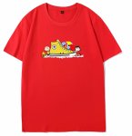 画像7: unisex Charlie Brown & Lucy & Sneakers Short Sleeve T-Shirt　チャーリーブラウン＆ルーシー＆スニーカープリントラウンドネック Tシャツ ユニセックス 男女兼用 (7)
