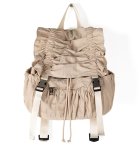 画像2:  Pleated nylon lightweight backpack tote shoulder  bag　プリーツナイロン軽量バックパックリュックトートショルダーアンダーアームバッグ (2)