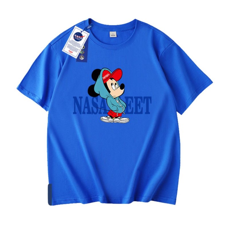 画像4: NASA EET x Mickey Mouse  Print T-shirt ユニセックス男女兼用 ナサ ミッキーマウス プリント半袖 Tシャツ (4)