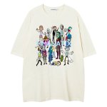 画像13: unisex rick and morty cast Short Sleeve T-Shirt　リックアンドモーティキャストプリントラウンドネック Tシャツ ユニセックス 男女兼用 (13)