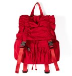 画像1:  Pleated nylon lightweight backpack tote shoulder  bag　プリーツナイロン軽量バックパックリュックトートショルダーアンダーアームバッグ (1)