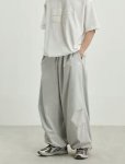 画像8: Unisex Quick-drying loose parachute pants　 男女兼用 韓国 ユニセックス クイックドライパラシュートルーズパンツパンツ ヒップホップ ストリートダンス カジュアル  (8)