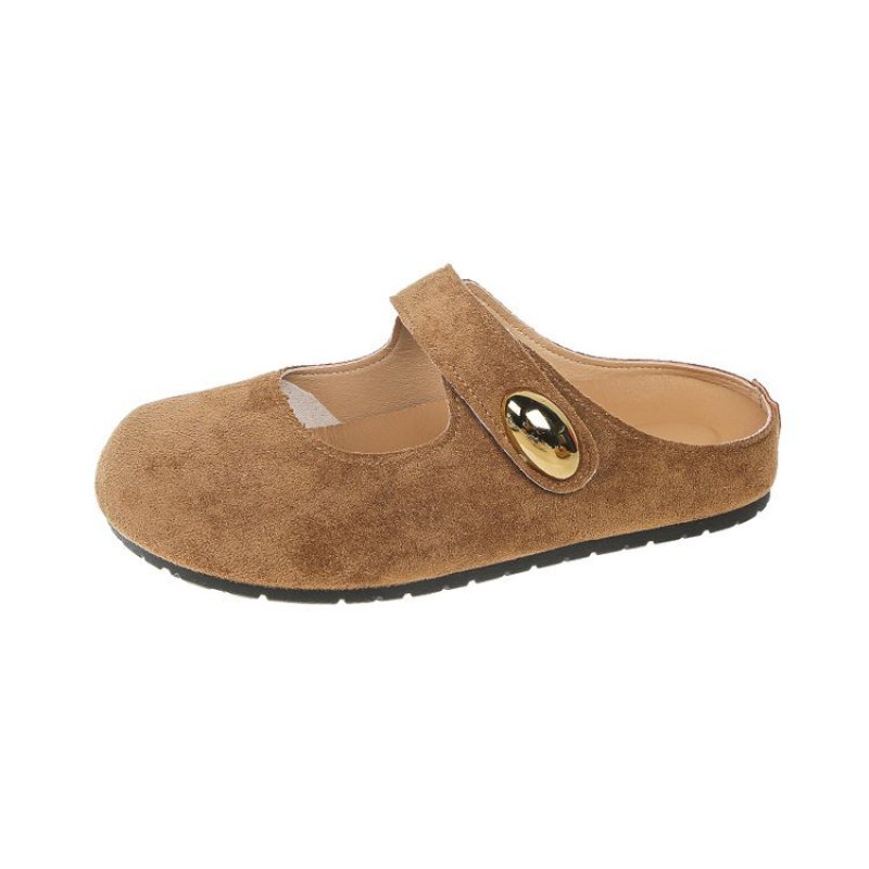 画像6: Baotou Leather platform slip-on style mule sandals Slippers　バオトゥレザープラットフォーム厚底ミュールサンダルスリッパ (6)