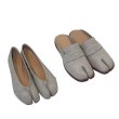 画像3: Women's Leather Tabi loafers ballerina flat ballet flat shoes 本革 足袋 タビ ローファー ミュール フラット バレエシューズ パンプス (3)
