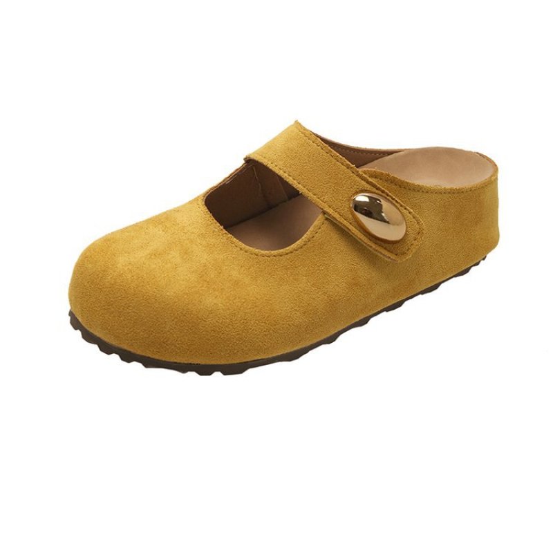 画像2: Baotou Leather platform slip-on style mule sandals Slippers　バオトゥレザープラットフォーム厚底ミュールサンダルスリッパ (2)