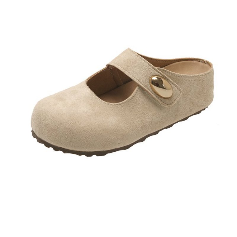 画像4: Baotou Leather platform slip-on style mule sandals Slippers　バオトゥレザープラットフォーム厚底ミュールサンダルスリッパ (4)