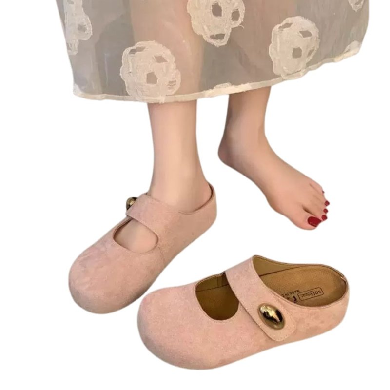 画像7: Baotou Leather platform slip-on style mule sandals Slippers　バオトゥレザープラットフォーム厚底ミュールサンダルスリッパ (7)